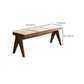 Rectangle Dining Set 1/4/5/6 Pcs Ash Solid Wood and Rattan Dining Table and Chairs Clearhalo 'Dining Room Sets' 'Dining Tables & Seating' 'dining_room_set' 'furn' 'furn_dining_room_set' 'Furniture' 'Kitchen & Dining Furniture' 6630233