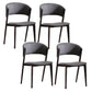 Moderne eetgelegenheid 1/5/7 PCS Rechthoek Marmeren eettafel met armloze stoelen
