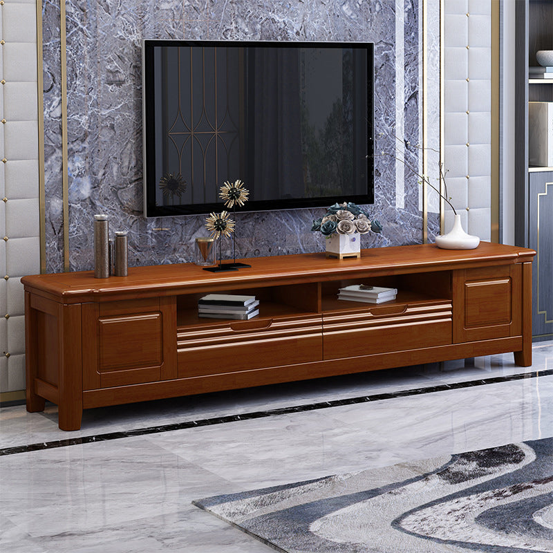 Porta TV tradizionale Porta TV in legno Console con cassetti
