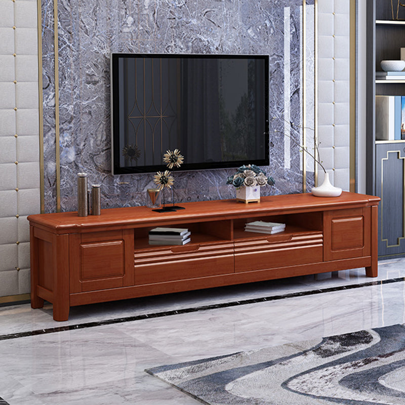 Porta TV tradizionale Porta TV in legno Console con cassetti
