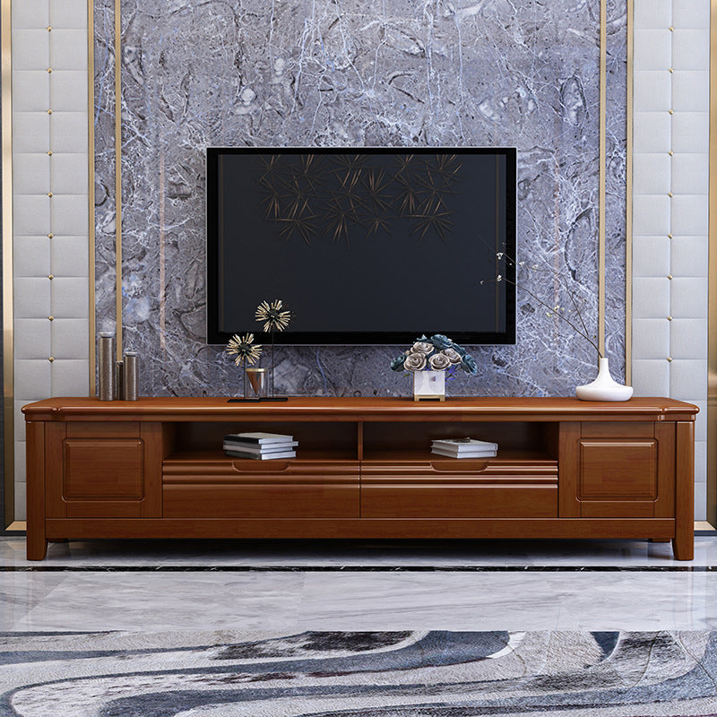 Porta TV tradizionale Porta TV in legno Console con cassetti