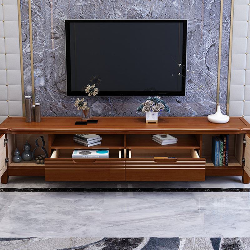 Porta TV tradizionale Porta TV in legno Console con cassetti