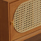 Mobile TV scandinavo Console TV in legno massello con cassetti
