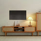 Scandinavian TV Media Stand Solid Wood TV Console for Living Room Clearhalo 'furn' 'furn_tv_stands_entertainment_centers' 'Furniture' 'Living Room Furniture' 'TV Stands & Entertainment Centers' 'TV Stands & Media Storage Furniture' 'tv_stands_entertainment_centers' 6630921