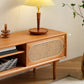 Scandinavian TV Media Stand Solid Wood TV Console for Living Room Clearhalo 'furn' 'furn_tv_stands_entertainment_centers' 'Furniture' 'Living Room Furniture' 'TV Stands & Entertainment Centers' 'TV Stands & Media Storage Furniture' 'tv_stands_entertainment_centers' 6630924