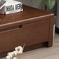 Vintage Media Console Rubberwood Stand Console with Drawers for Living Room Clearhalo 'furn' 'furn_tv_stands_entertainment_centers' 'Furniture' 'Living Room Furniture' 'TV Stands & Entertainment Centers' 'TV Stands & Media Storage Furniture' 'tv_stands_entertainment_centers' 6630955