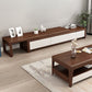 Vintage Media Console Rubberwood Stand Console with Drawers for Living Room Clearhalo 'furn' 'furn_tv_stands_entertainment_centers' 'Furniture' 'Living Room Furniture' 'TV Stands & Entertainment Centers' 'TV Stands & Media Storage Furniture' 'tv_stands_entertainment_centers' 6630960