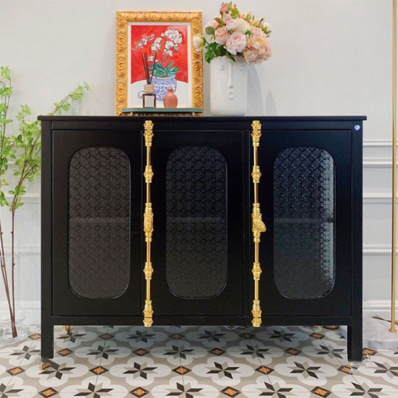 Armadio con arma mobile in metallo contemporaneo mobile in vetro con porte