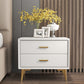 Drawer Storage Bedside Cabinet Contemporary Night Table for Bedroom