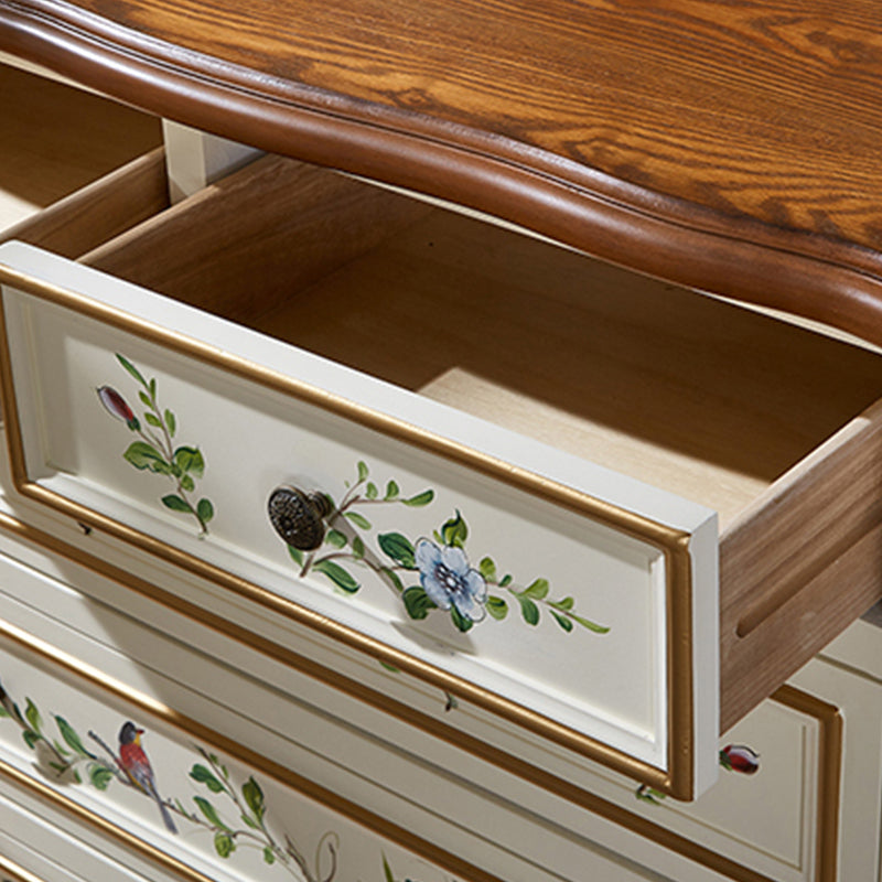 Horizontal Storage Chest Dresser Traditional Dresser with Drawers Clearhalo 'Bedroom Furniture' 'Dressers & Chests' 'dressers_chests' 'furn' 'furn_dressers_chests' 'Furniture' 6631291