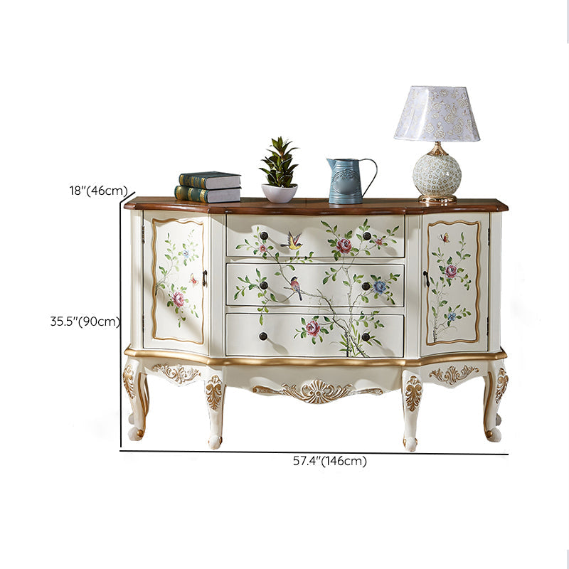 Horizontal Storage Chest Dresser Traditional Dresser with Drawers Clearhalo 'Bedroom Furniture' 'Dressers & Chests' 'dressers_chests' 'furn' 'furn_dressers_chests' 'Furniture' 6631296