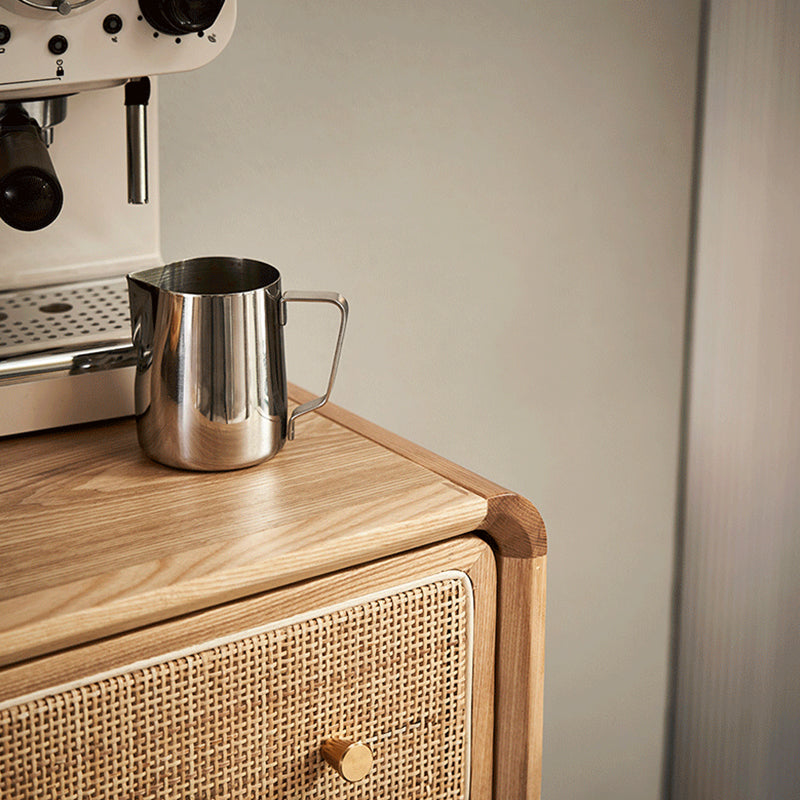 Traditionele opbergkast Dressoir Houten kist met laden