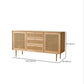 Traditionele opbergkast Dressoir Houten kist met laden