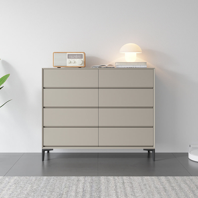 15.6-inch Width Contemporary Storage Chest Stone Dresser with 8 Drawers