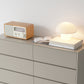 15.6-inch Width Contemporary Storage Chest Stone Dresser with 8 Drawers