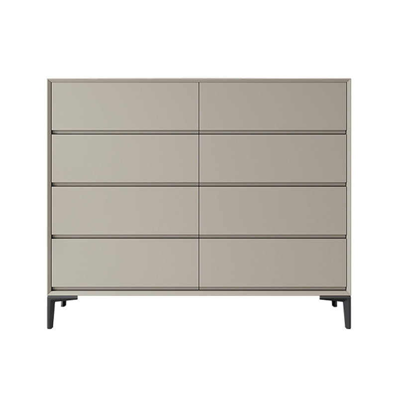 15.6-inch Width Contemporary Storage Chest Stone Dresser with 8 Drawers