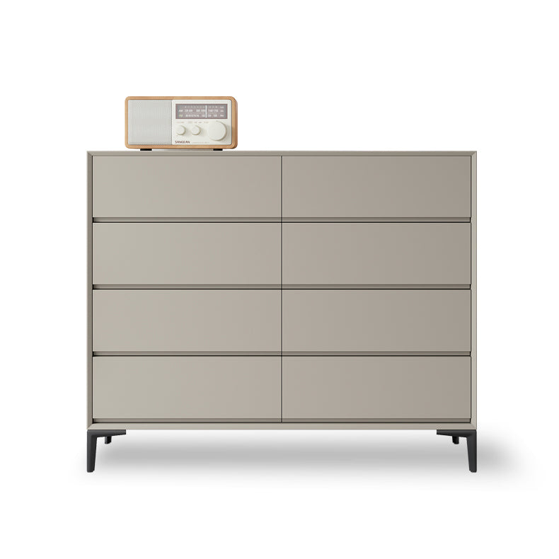 15.6-inch Width Contemporary Storage Chest Stone Dresser with 8 Drawers