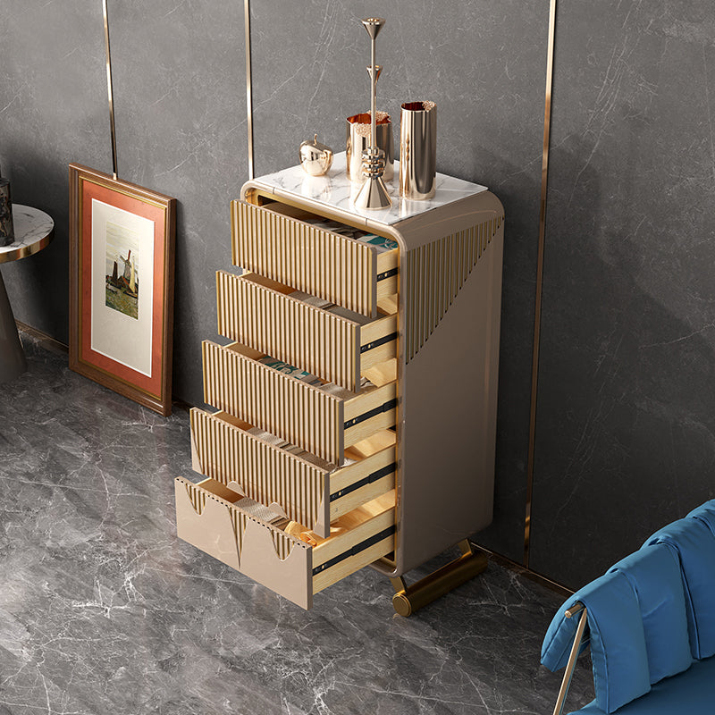 15.6-inch W Classic Glam Storage Chest Stone Storage Chest Dresser Clearhalo 'Bedroom Furniture' 'Dressers & Chests' 'dressers_chests' 'furn' 'furn_dressers_chests' 'Furniture' 6631386
