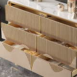 15,6-Zoll-W klassische Glamvorlage für Bruststein Aufbewahrungstorte Brustkommode