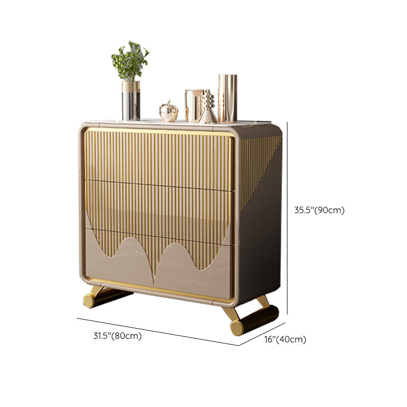 15.6-inch W Classic Glam Storage Chest Stone Storage Chest Dresser Clearhalo 'Bedroom Furniture' 'Dressers & Chests' 'dressers_chests' 'furn' 'furn_dressers_chests' 'Furniture' 6631399