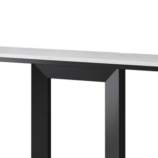 Tavolino console di marmo glam tavolo da divano console mezza luna per sala