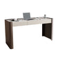 Glam Stone Office Desk 3-Drawers 29,92 "großer Schreibtisch mit Schlittenbasis