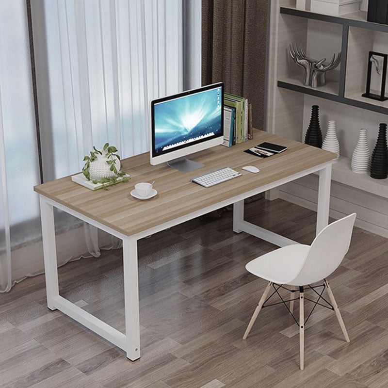 Industrielle hölzerne Büroschreibtisch Schlittenbasis 29.13 "großer Schreibtisch