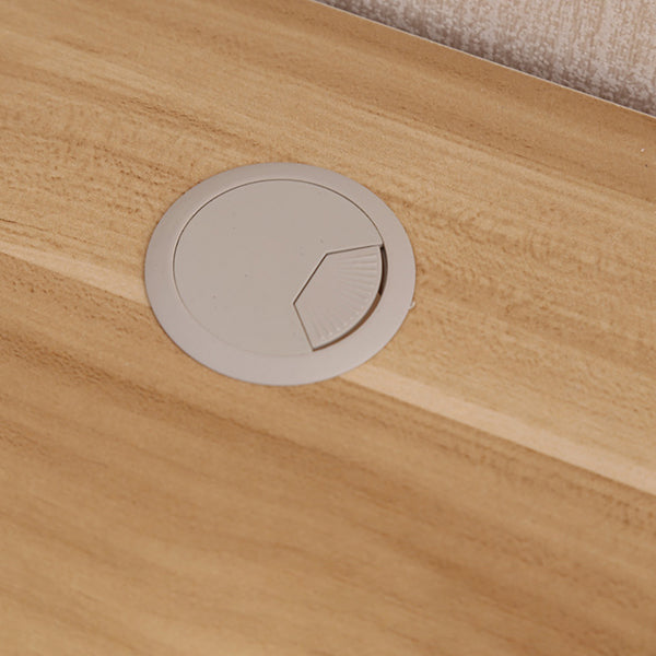 Moderne hölzerne Büroschreibtisch Kabelmanagement Podest Schreibtisch für zu Hause