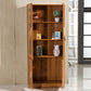 Urban Shelf Bookcase Engineered Wood Book Shelf with Doors for Study Room