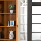 Urban Shelf Bookcase Engineered Wood Book Shelf with Doors for Study Room