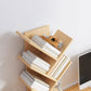 Moderne boekenkast Open Back Engineered Wood -boekenplank met planken voor studieruimte