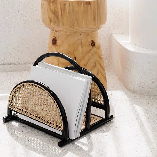 Standard Open Back Bookcase Wooden Contemporary Bookshelf for Home Office