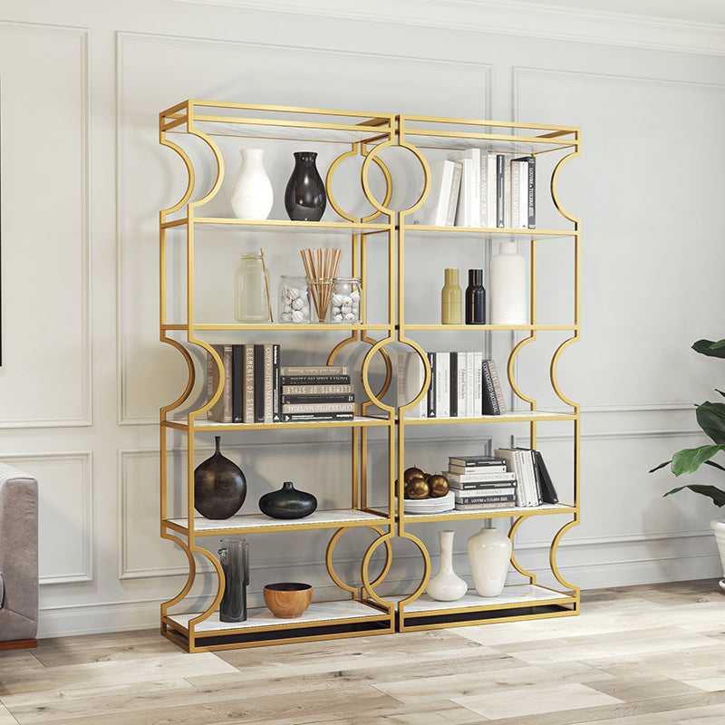 Urban Shelf Bookcase Metal Vertical Bookshelf for Study Room Clearhalo 'Bookcases' 'furn' 'furn_bookcases' 'Furniture' 'Office Furniture' 6633043