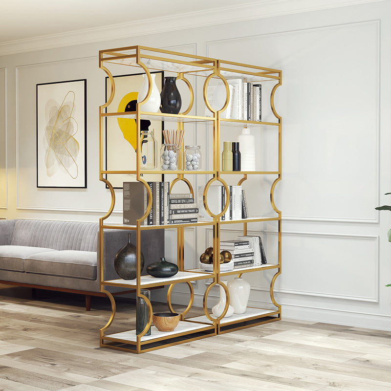 Urban Shelf Bookcase Metal Vertical Bookshelf for Study Room Clearhalo 'Bookcases' 'furn' 'furn_bookcases' 'Furniture' 'Office Furniture' 6633044