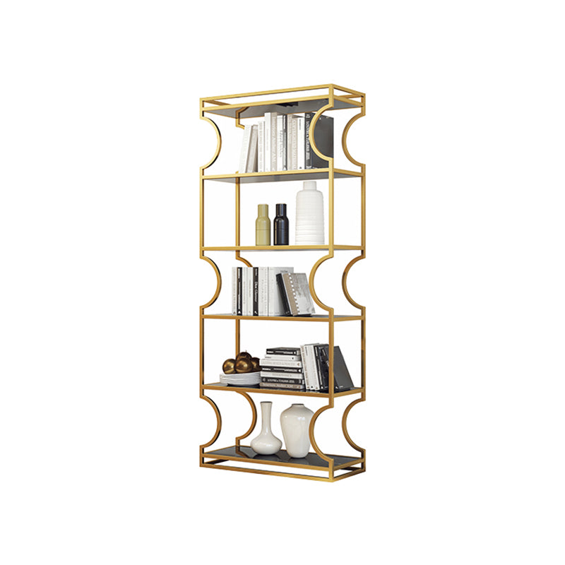 Urban Shelf Bookcase Metal Vertical Bookshelf for Study Room Clearhalo 'Bookcases' 'furn' 'furn_bookcases' 'Furniture' 'Office Furniture' 6633047