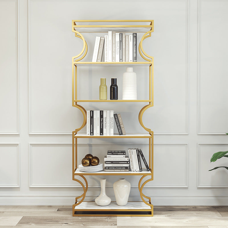 Urban Shelf Bookcase Metal Vertical Bookshelf for Study Room Clearhalo 'Bookcases' 'furn' 'furn_bookcases' 'Furniture' 'Office Furniture' 6633051
