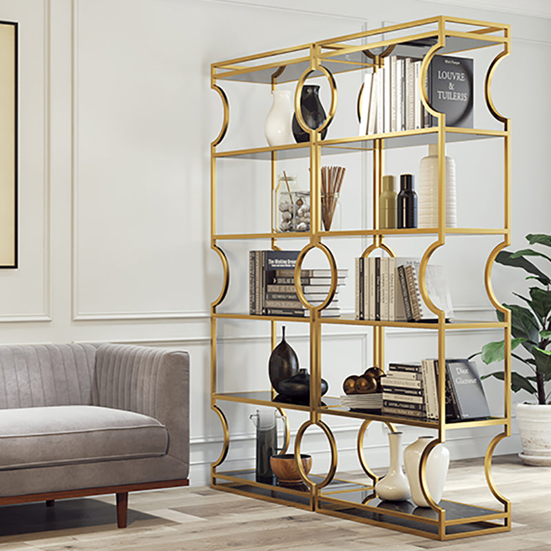 Urban Shelf Bookcase Metal Vertical Bookshelf for Study Room Clearhalo 'Bookcases' 'furn' 'furn_bookcases' 'Furniture' 'Office Furniture' 6633053