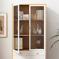 Urban Closed Back Shelf Bookcase Engineered Wood Bookshelf with Cabinets for Study Room