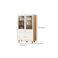 Urban Closed Back Shelf Bookcase Engineered Wood Bookshelf with Cabinets for Study Room