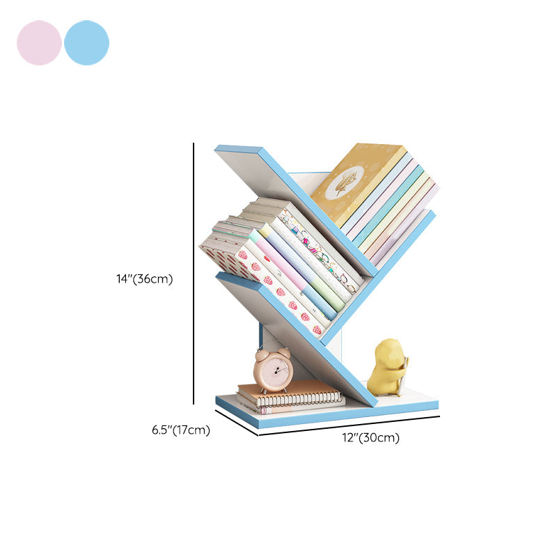 Modern Bookshelf Open Back Engineered Wood Bookcase for Study Room Clearhalo 'Bookcases' 'furn' 'furn_bookcases' 'Furniture' 'Office Furniture' 6633079