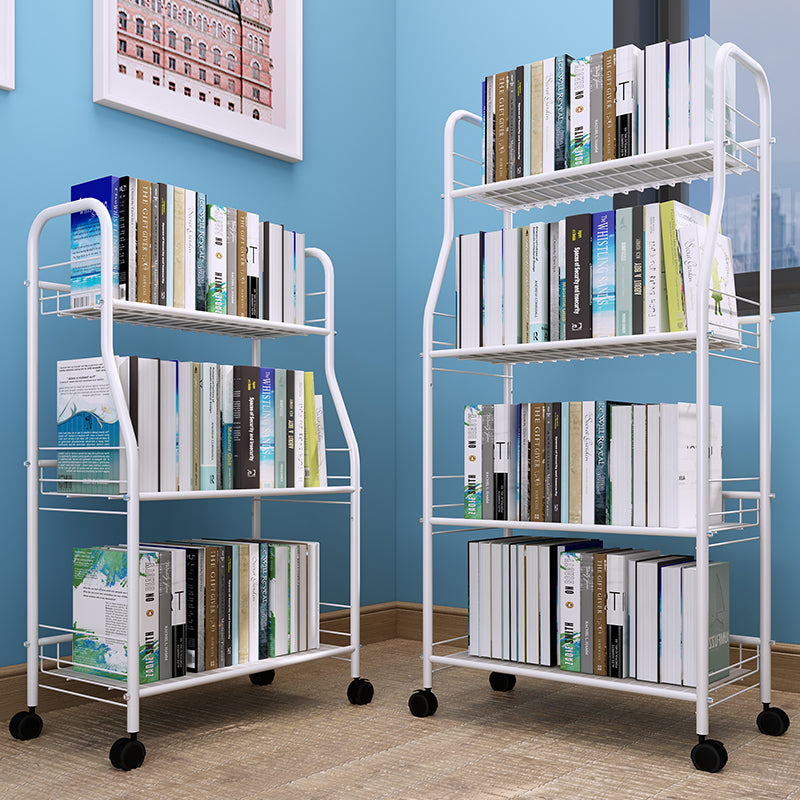 Eigentijdse open back boekenkast metal standaard boekenplank met planken