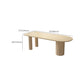 Contemporary Free Form Dining Table Solid Wood Dining Table for Dining Room Clearhalo 'Dining Tables & Seating' 'Dining Tables' 'dining_table' 'furn' 'furn_dining_table' 'Furniture' 'Kitchen & Dining Furniture' 6633296