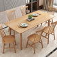 Luxury Rectangle Dining Table Solid Wood Dining Table with 4 Legs 70.9"L x 31.5"W x 29.5"H Without Chairs Clearhalo 'Dining Tables & Seating' 'Dining Tables' 'dining_table' 'furn' 'furn_dining_table' 'Furniture' 'Kitchen & Dining Furniture' 6633329
