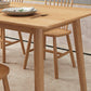 Luxury Rectangle Dining Table Solid Wood Dining Table with 4 Legs Clearhalo 'Dining Tables & Seating' 'Dining Tables' 'dining_table' 'furn' 'furn_dining_table' 'Furniture' 'Kitchen & Dining Furniture' 6633336