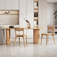 Pine Solid Wood Dining Table Modern Free Form Dining Table with Natural Finish Legs 63"L x 27.6"W x 29.5"H Without Chairs Clearhalo 'Dining Tables & Seating' 'Dining Tables' 'dining_table' 'furn' 'furn_dining_table' 'Furniture' 'Kitchen & Dining Furniture' 6633404