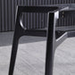 Industrial Rectangle Dining Table Gray Stone Top Table with Black Frame Clearhalo 'Dining Tables & Seating' 'Dining Tables' 'dining_table' 'furn' 'furn_dining_table' 'Furniture' 'Kitchen & Dining Furniture' 6633462
