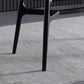 Industrial Rectangle Dining Table Gray Stone Top Table with Black Frame Clearhalo 'Dining Tables & Seating' 'Dining Tables' 'dining_table' 'furn' 'furn_dining_table' 'Furniture' 'Kitchen & Dining Furniture' 6633463