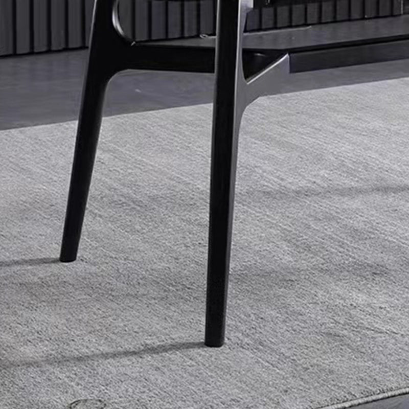 Industrial Rectangle Dining Table Gray Stone Top Table with Black Frame Clearhalo 'Dining Tables & Seating' 'Dining Tables' 'dining_table' 'furn' 'furn_dining_table' 'Furniture' 'Kitchen & Dining Furniture' 6633463