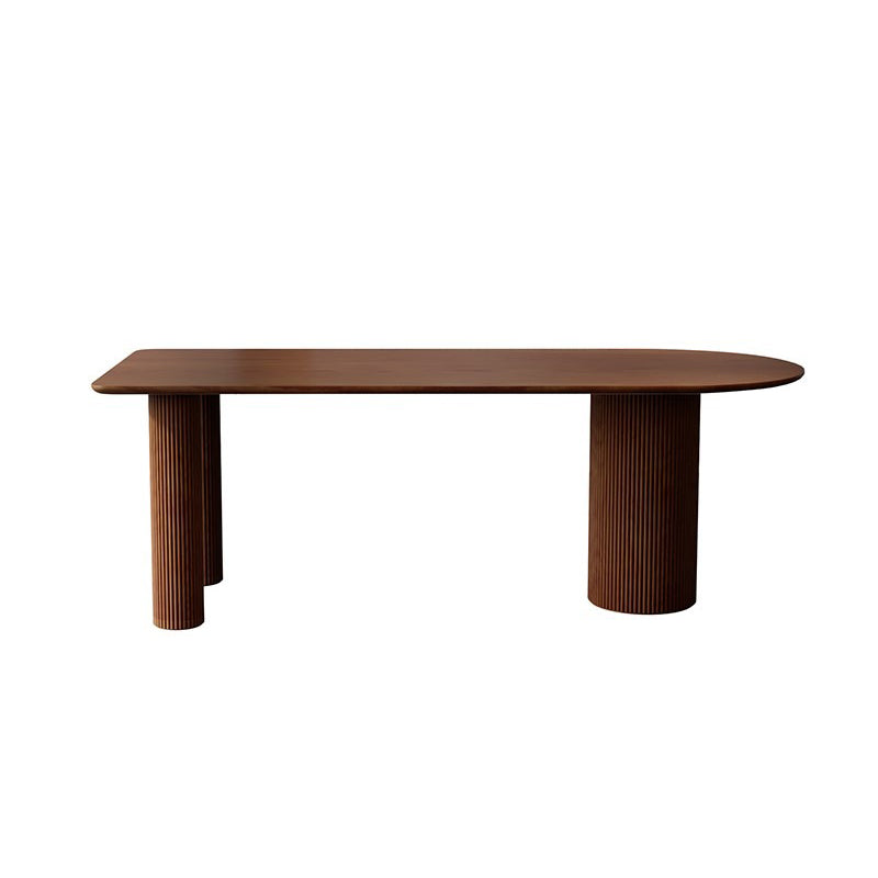 Modern Free Form Dining Table for Home Solid Wood Dinette Table Clearhalo 'Dining Tables & Seating' 'Dining Tables' 'dining_table' 'furn' 'furn_dining_table' 'Furniture' 'Kitchen & Dining Furniture' 6633572
