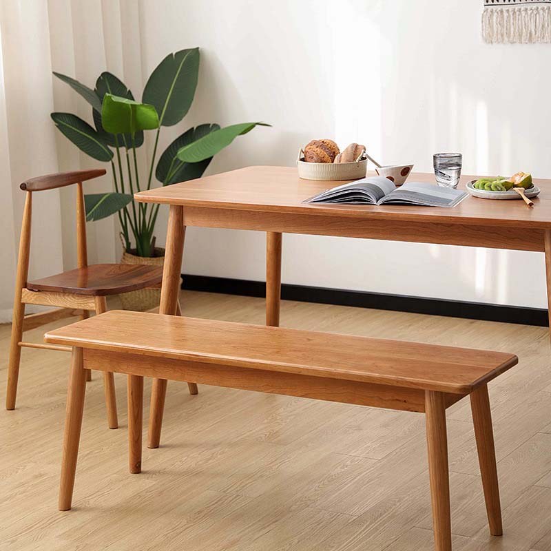 Industrial 4 Legs Dining Table Pine Wood Table for Dining Room Clearhalo 'Dining Tables & Seating' 'Dining Tables' 'dining_table' 'furn' 'furn_dining_table' 'Furniture' 'Kitchen & Dining Furniture' 6633676